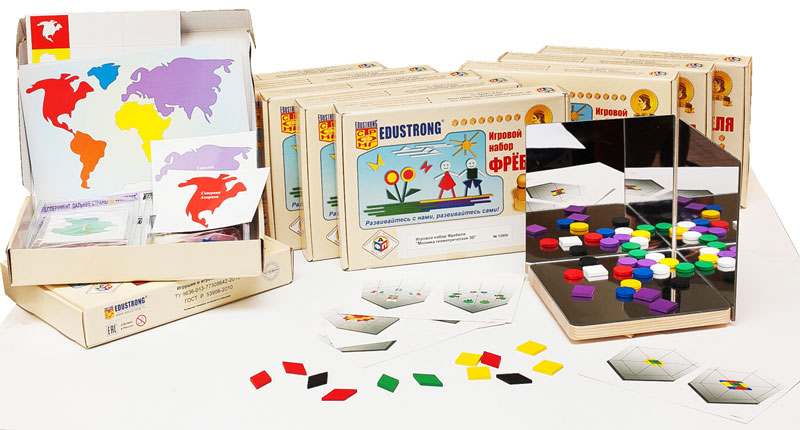 Игровой набор Фребеля "Комплект для старшей группы" (5-6 лет)