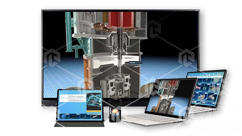 Интерактивное наглядное 3D пособие «Познание: Насосы»