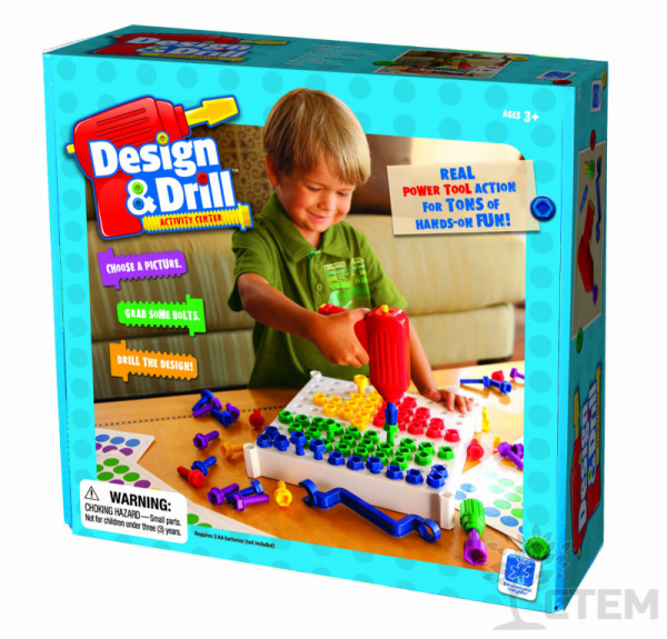 Конструктор-мозаика с дрелью Design &amp;  Drill (R)