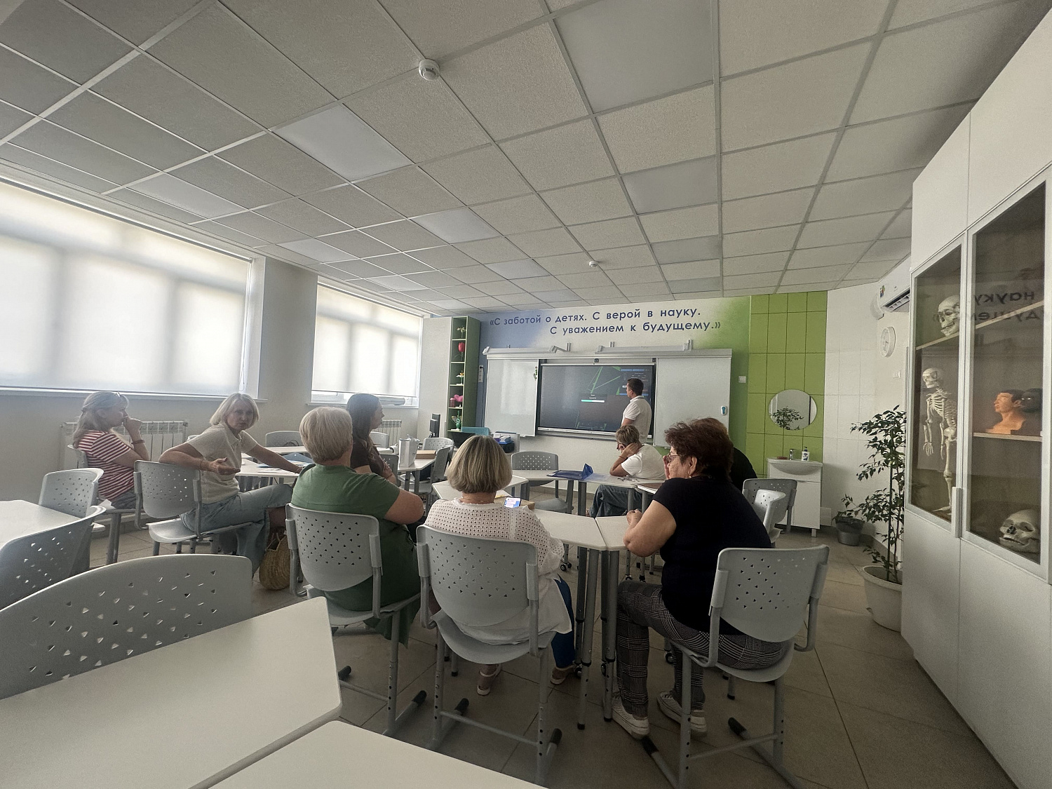 Анатомия в Лицее №11: обучение работе с трёхмерным анатомическим атласом