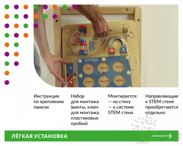 Панель "Магнетизм"