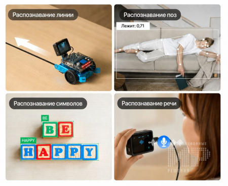 Ресурсный набор Мэйкблок ИИ Камера 2.0