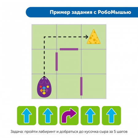 Алгоритмика с РобоМышью в детском саду (комплект для группы)