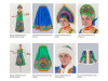 Народные костюмы и аксессуары в стиле Русская Павлопосадская