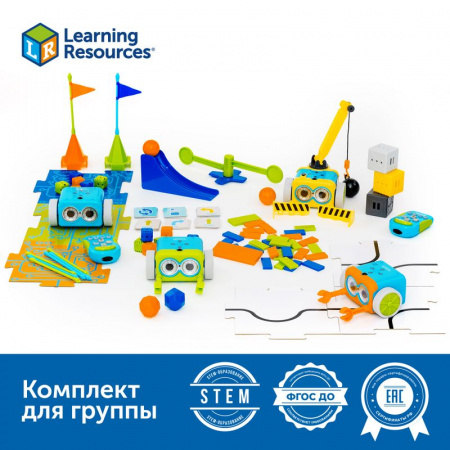 Безэкранное программирование с Роботом Ботли (комплект для группы)